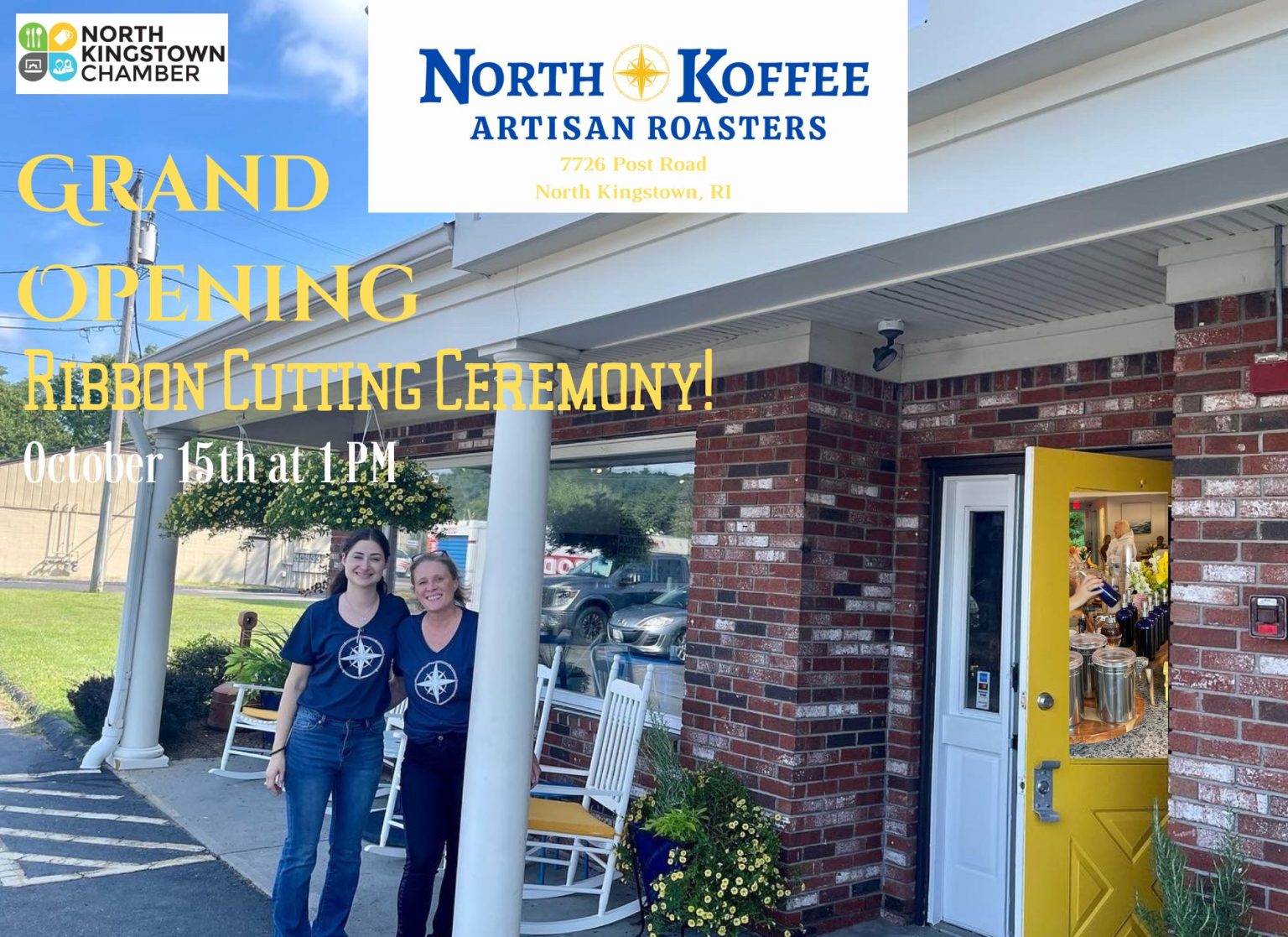 Ribbon Cutting – North Koffee – North Kingstown Chamber of Commerce